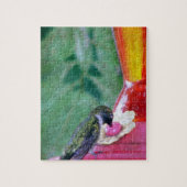 Hummingbird at Feeder Legpuzzel (Verticaal)
