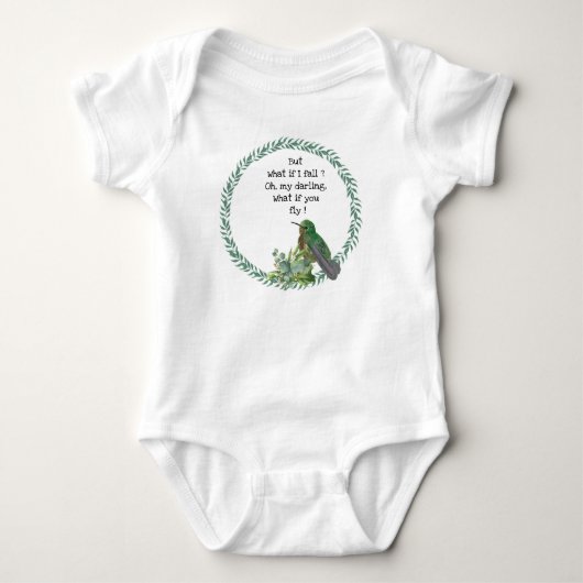 Hummingbird Baby Romper (Voorkant)