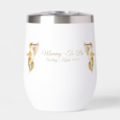 Hummingbird Baby Shower Tumbler | Nature Theme" (Voorkant)