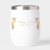 Hummingbird Baby Shower Tumbler | Nature Theme" (Achterkant)