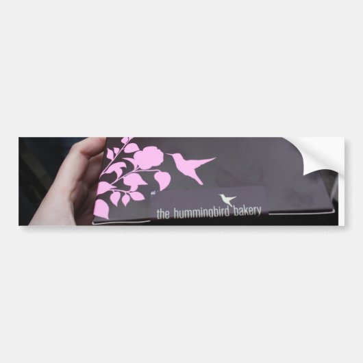 Hummingbird Bakery Bumpersticker (Voorkant)