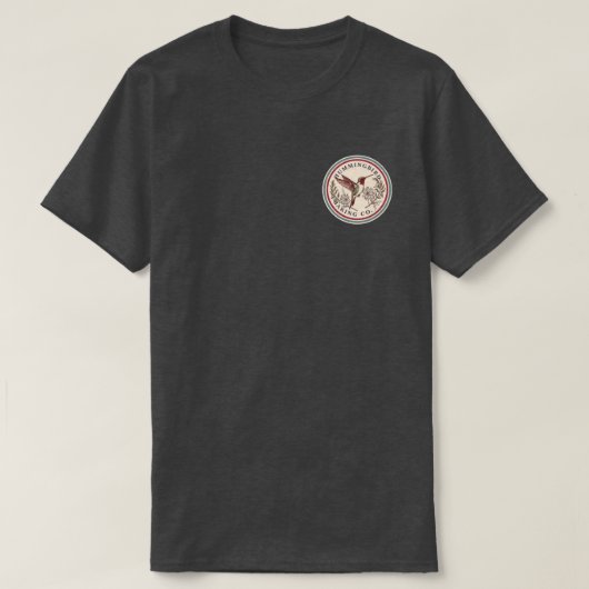Hummingbird Baking Co heren T-shirt (Design voorkant)