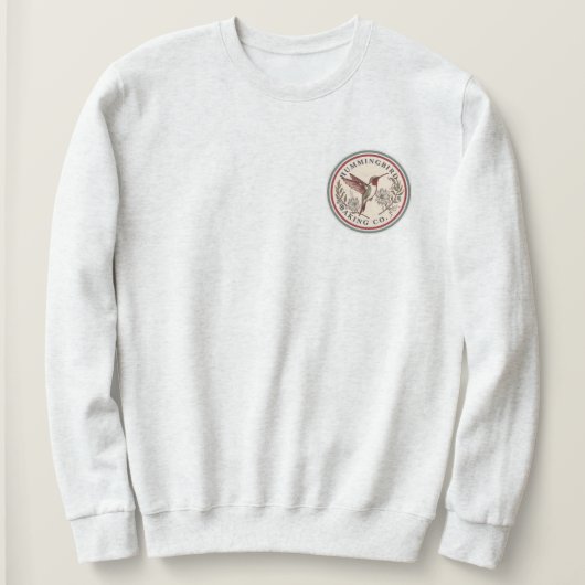 Hummingbird Baking Co - Sweatshirt voor volwassene (Design voorkant)