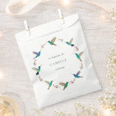 Hummingbird Baptism Bedankzakje (Geknipt)