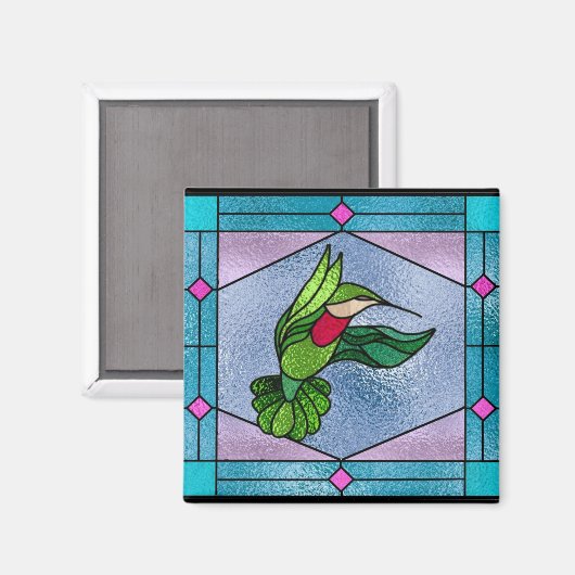 Hummingbird Beauty Magneet (Voorkant / Achterkant)