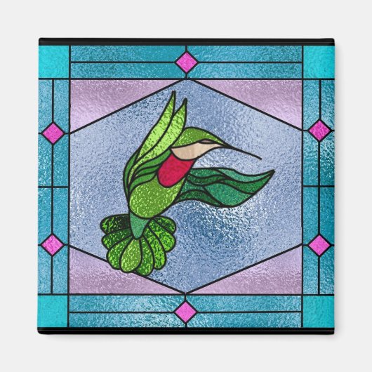 Hummingbird Beauty Magneet (Voorkant)