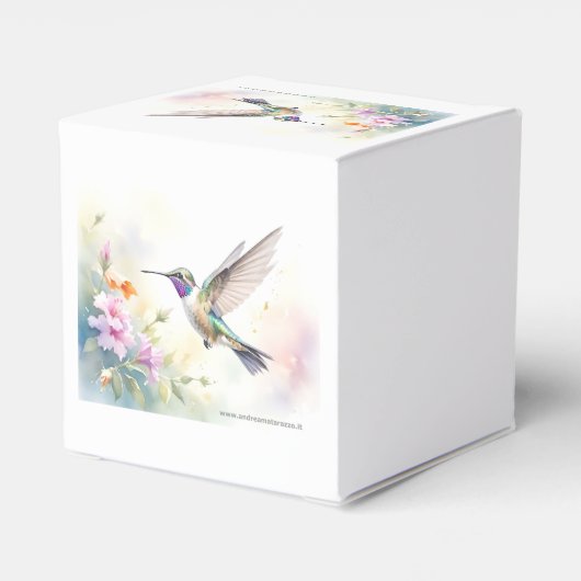 Hummingbird Bedankdoosjes (Achterkant)