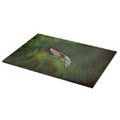 Hummingbird Bird Art Glass Cutting Board Snijplank (Hoek)