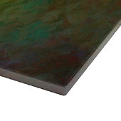 Hummingbird Bird Art Glass Cutting Board Snijplank (Hoek)