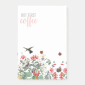 Hummingbird Bird Butterfly Flowers Coffee Notes (Voorkant)