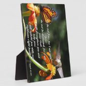 Hummingbird Bird Flower Isaiah Photo Plaque Fotoplaat (Zijkant)