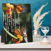 Hummingbird Bird Flower Isaiah Photo Plaque Fotoplaat (Zijkant)