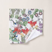Hummingbird Bird Heaven Bath Towel Set Bad Handdoek (Wasdoekje)