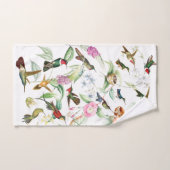 Hummingbird Bird Heaven Bath Towel Set Bad Handdoek (Handdoek)