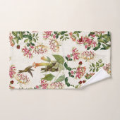 Hummingbird Bird Honeysuckle Flower Bath Towel Set Bad Handdoek (Handdoek)