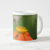 Hummingbird Bird Mexican Sunflower Floral Grote Koffiekop (Voorkant rechts)