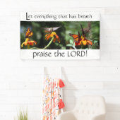 Hummingbird Bird Monarch Foto van Lord Christelijk Spandoek (Insitu)