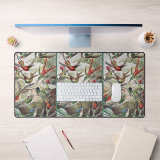 Hummingbird Bird Wildlife Classic Painting Bureaumat