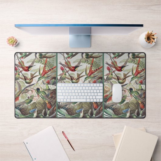 Hummingbird Bird Wildlife Classic Painting Bureaumat (Kantoor 1)