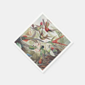 Hummingbird Bird Wildlife Classic Painting Servet (Hoek)
