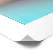 Hummingbird Bird Wildlife Floral Poster (Hoek)