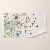 Hummingbird Birds Catsear Flowers Bath Towel Set Bad Handdoek (Handdoek)