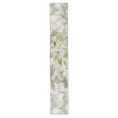 Hummingbird Birds Flowers Ferns Table Runner Lange Tafelloper (Voorkant)