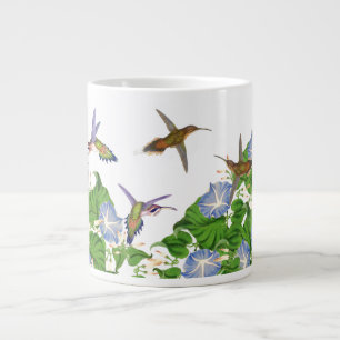 Hummingbird Birds Flowers Floral Jumbo Mok