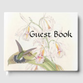 Hummingbird Birds Wildlife Flowers Gastboek Gastenboek (Voorkant)