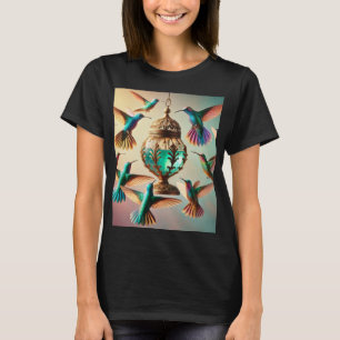 Hummingbird Bliss – Stijlvol en levendig T-shirt