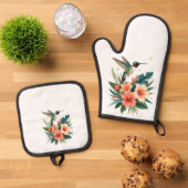Hummingbird Bloom Kitchen Set (Top down)