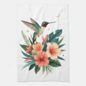 Hummingbird Bloom Kitchen Towel Theedoek (Verticaal)
