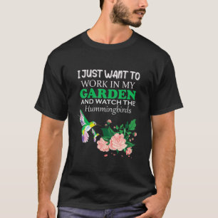 Hummingbird Blouse Gifts Mannen kleding voor dames T-shirt