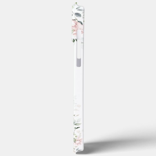 Hummingbird, Blush Pink Roses, Sage Greenery Case-Mate iPhone Case (Achterkant / Links)