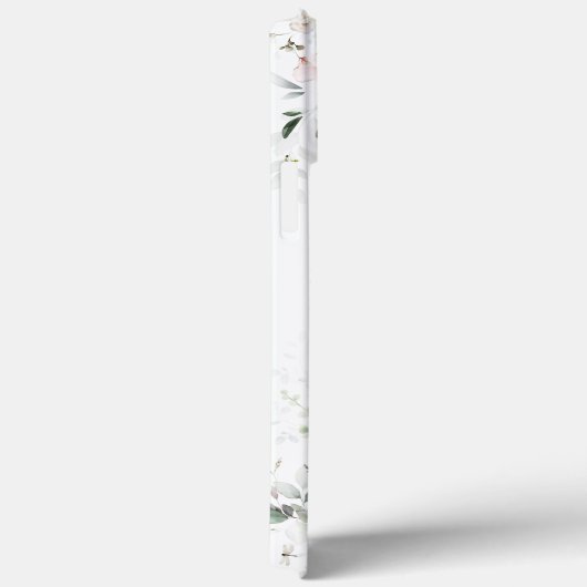 Hummingbird, Blush Pink Roses, Sage Greenery Case-Mate iPhone Case (Achterkant / Rechts)
