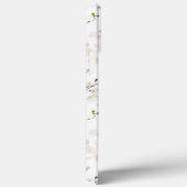 Hummingbird, Blush Pink Roses, Sage Greenery Case-Mate iPhone Case (Achterkant / Rechts)