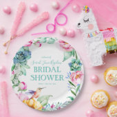 Hummingbird Boho Vrijgezellenfeest Papieren Bordje (Feest)