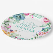 Hummingbird Boho Vrijgezellenfeest Papieren Bordje (Gekanteld)