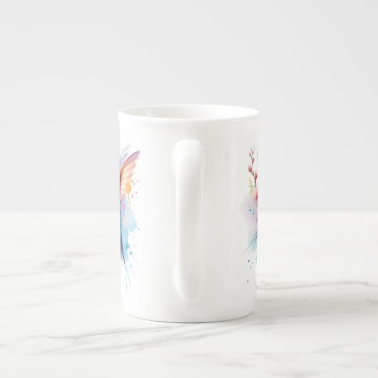 Hummingbird Bone China Mok (Achterkant)