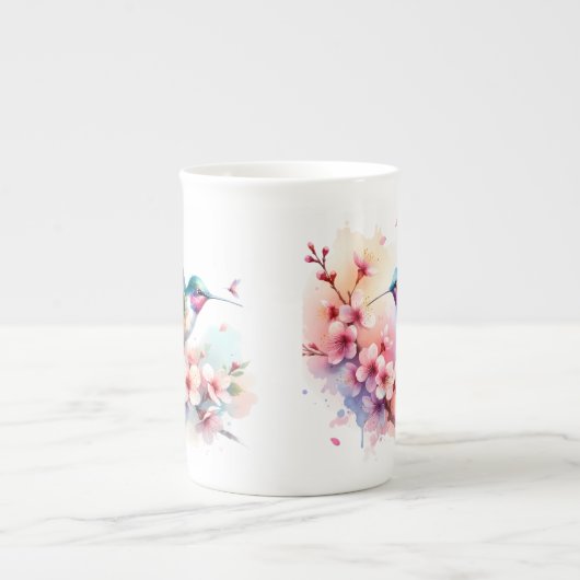 Hummingbird Bone China Mok (Voorkant)