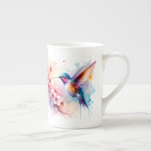 Hummingbird Bone China Mok (Rechts)
