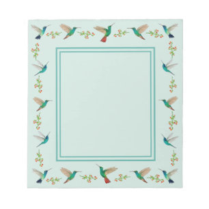Hummingbird Border Notitieblok
