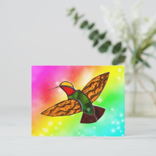 HUMMINGBIRD BRIEFKAART (Staand voorkant)