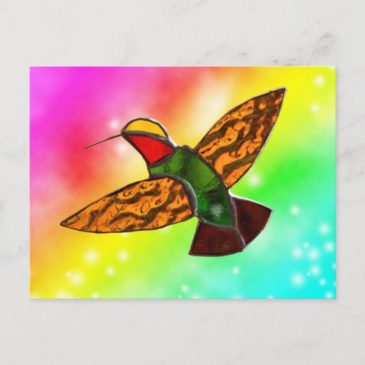 HUMMINGBIRD BRIEFKAART (Voorkant)