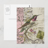 Hummingbird...briefkaart Briefkaart (Voorkant / Achterkant)