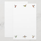Hummingbird briefpapier (Voorkant / Achterkant)