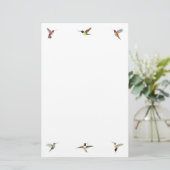 Hummingbird briefpapier (Staand voorkant)