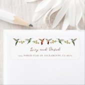 Hummingbird Bruiloft Etiket (Insitu)