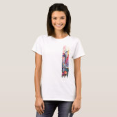 Hummingbird Brushstroke Paint T-shirt (Voorkant volledig)