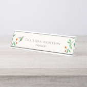 Hummingbird bureau naambordje (Voorkant)